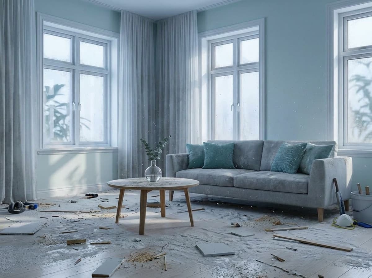 После ремонта · время: 5 ч — до уборки